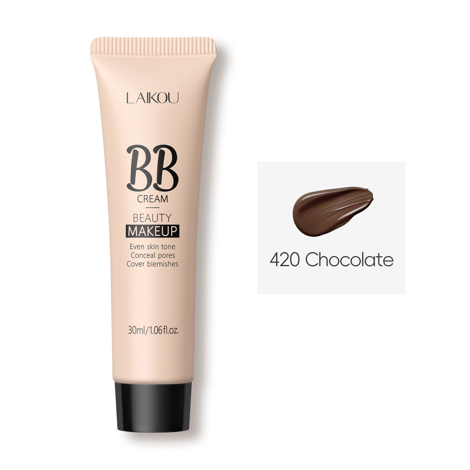 BB Crema LAIKOU de 9 colores 30ml (tubo): Maquillaje Natural, Cosméticos Aprobados por la FDA