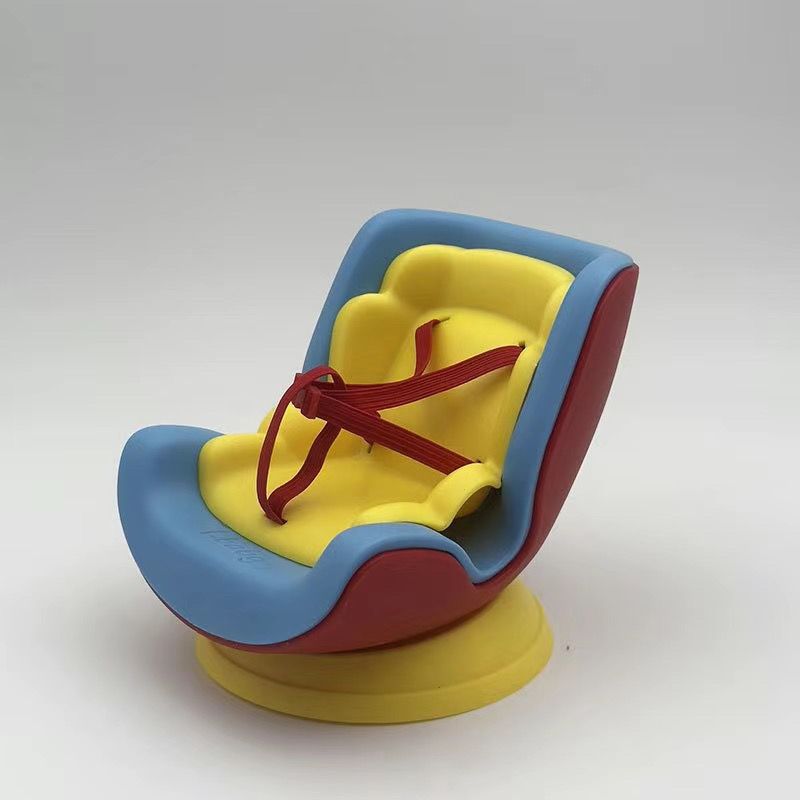Asiento de auto para muñeca Labubu – Decorativo para Rejilla de Ventilación