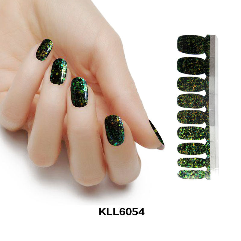 KIKILEE Stickers para Uñas: Pegatinas Completas con Efecto Esmalte y Brillo, Fáciles de Aplicar - Kuai Kuai Customer Support 