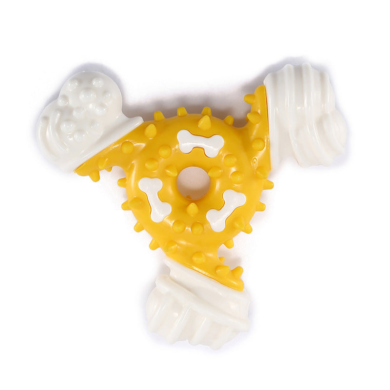 Hueso de Nylon para Perros: Juguete Masticable Resistente, Limpieza Dental y Ejercicio Mandibular