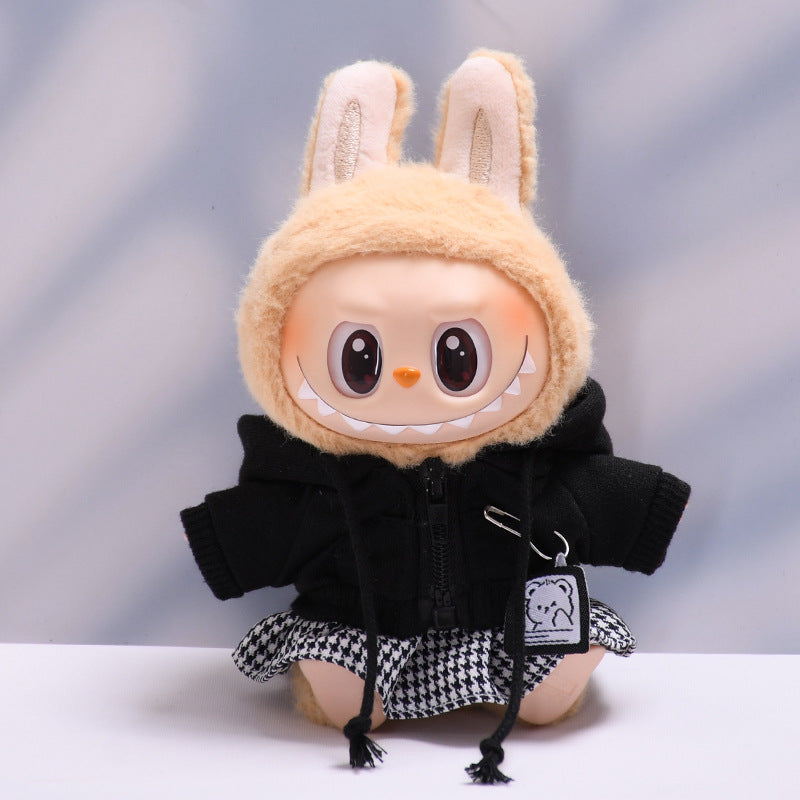 Stitch Story: Compatible with Labubu, Clothing Set, Accessories for 17cm Dolls, Accessories for Labubu (No Doll)