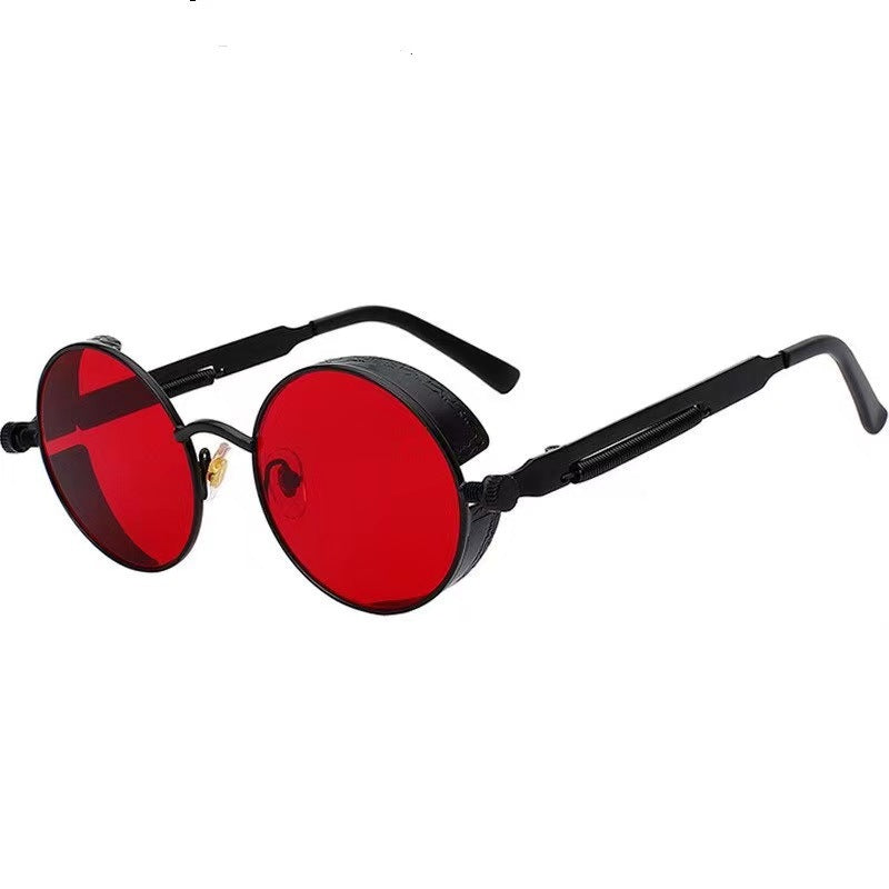 Gafas Cyberpunk lentes rojos 