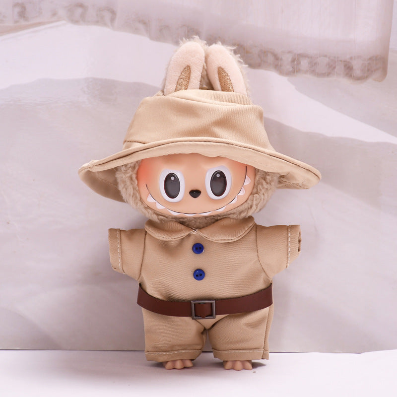 Uniforme Guardabosques Labubu para 17cm (Muñeca no incluida)