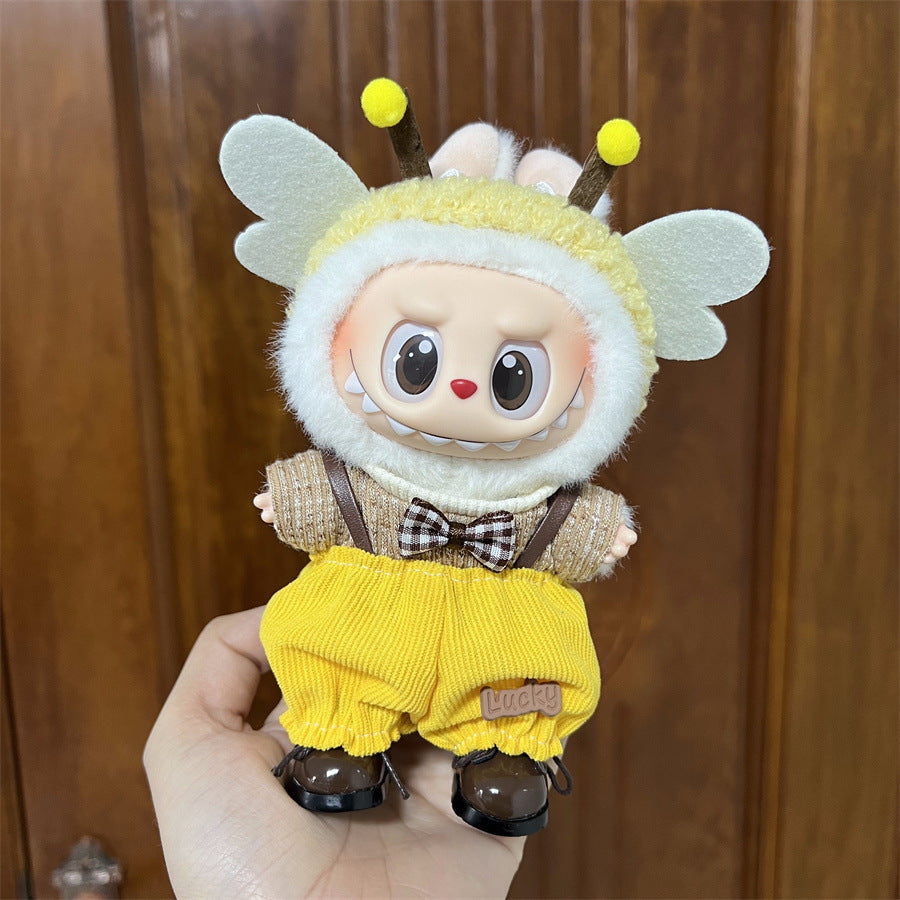 Disfraces y ropa en diseños adorables: para la bubu de 17cm, (Muñeca no incluida)