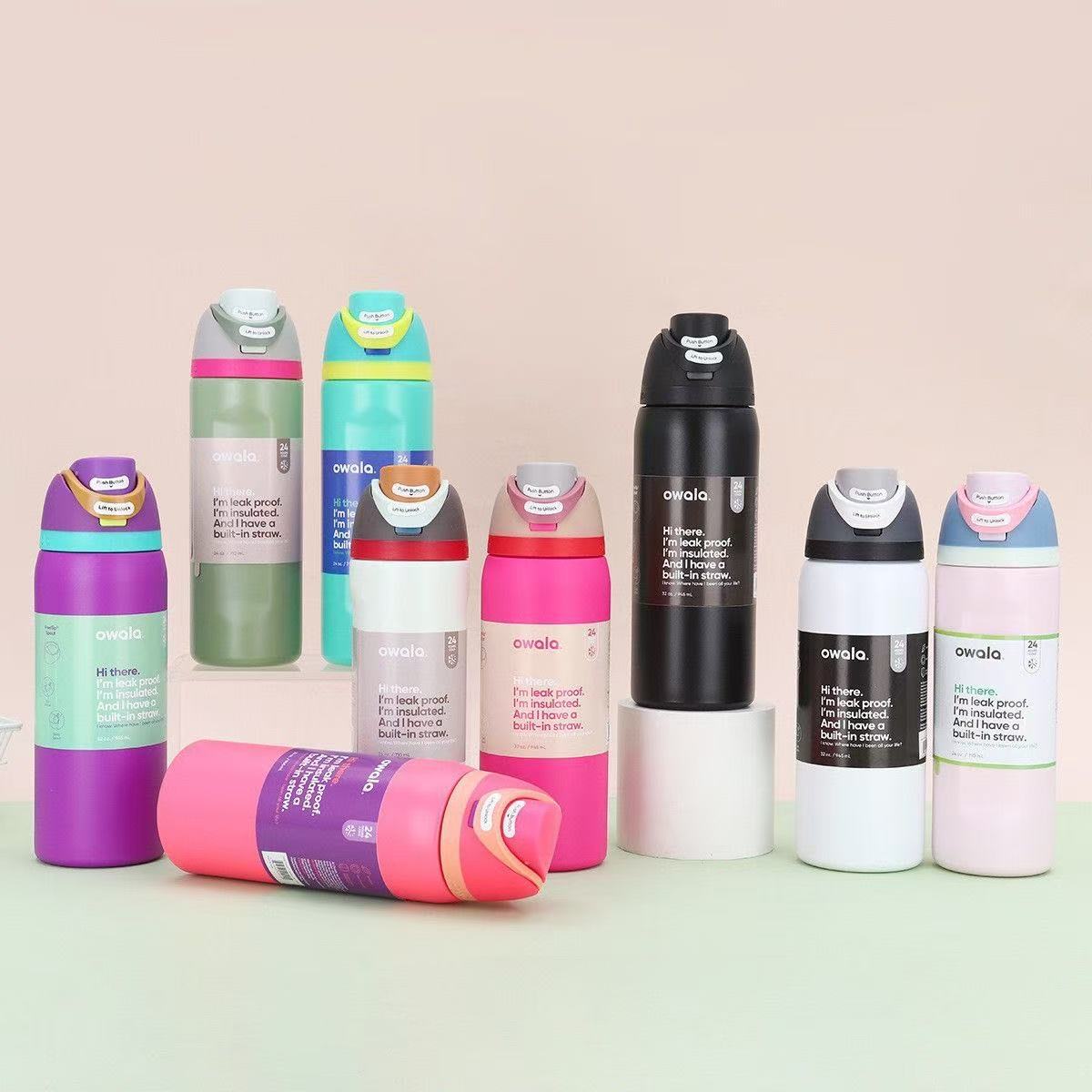 Termo de acero inoxidable para deporte y viajes