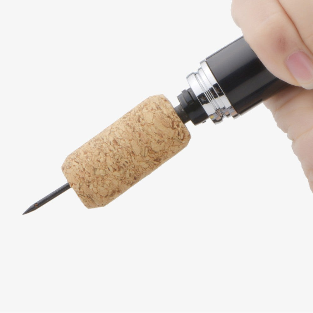 Abridor de Botellas de Vino Portátil: Sacacorchos en Forma de Bolígrafo, Ideal para Vinos y Regalos