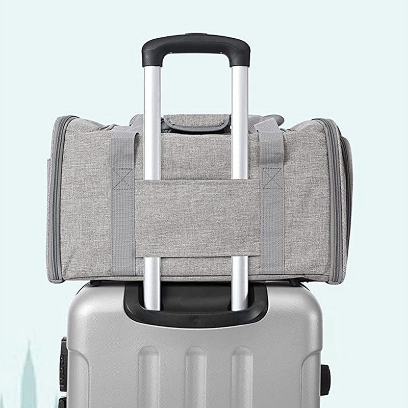 Transportín para gatos y perros – Bolsa de transporte portátil ideal para viajes.