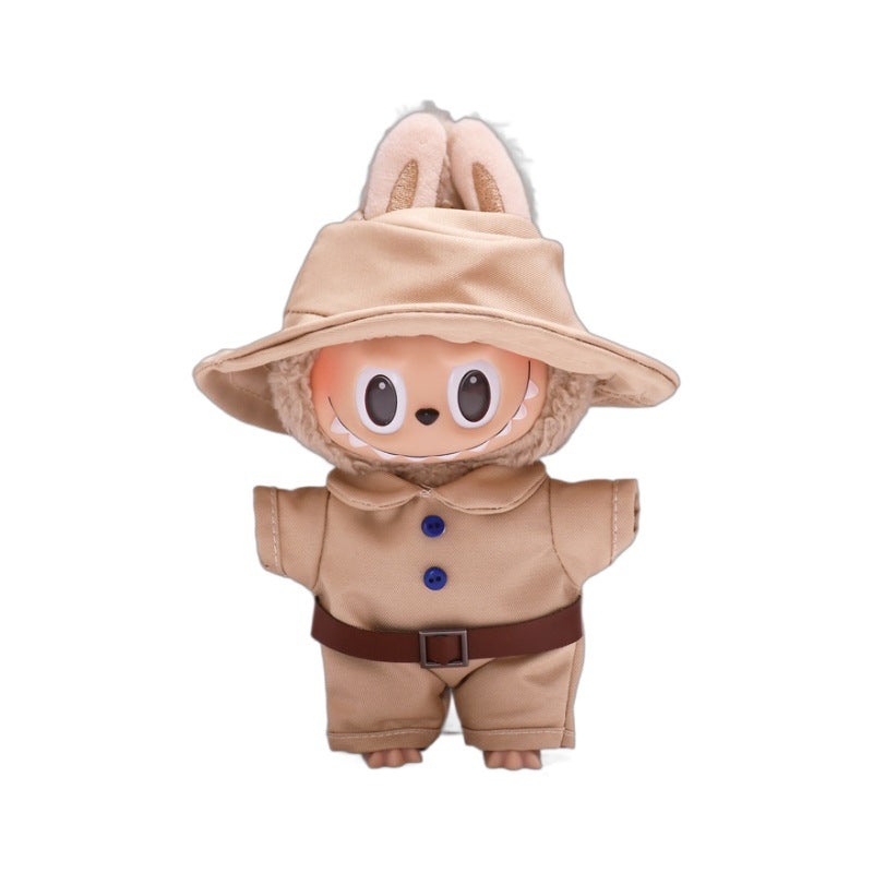 Uniforme Guardabosques Labubu para 17cm (Muñeca no incluida)