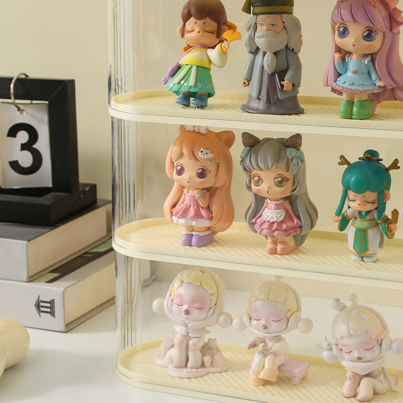 Estante Acrílico para Figuras de Colección – Compatible con POPMART, LEGO y Mini Blind Box