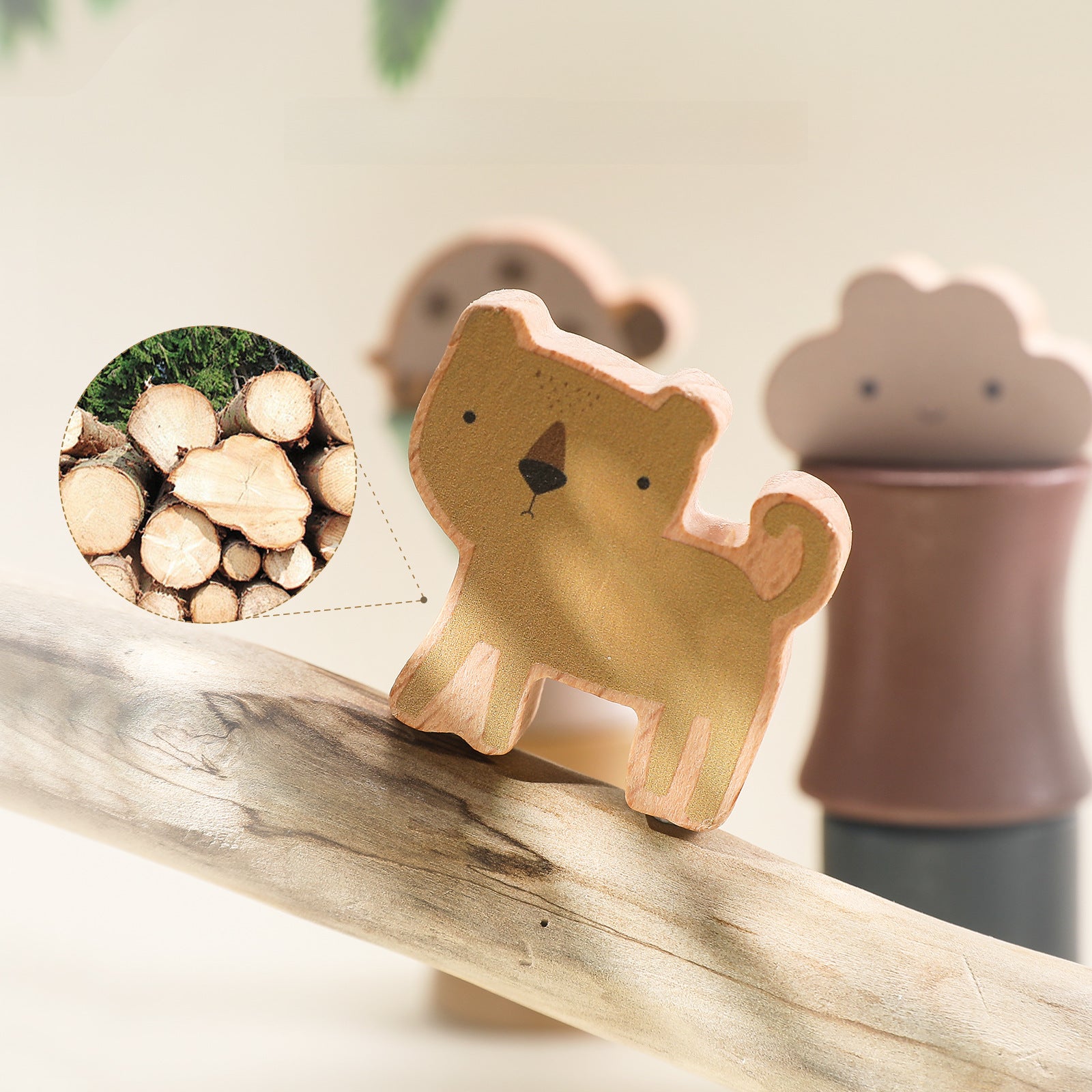 Bloques de Madera para Niños: Imaginación, Coordinación y concentración