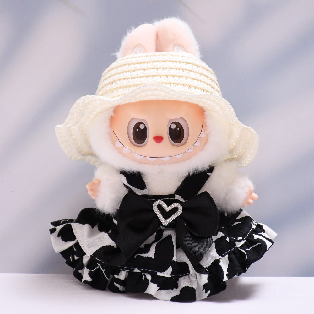 Stitch Story: Compatible with Labubu, Clothing Set, Accessories for 17cm Dolls, Accessories for Labubu (No Doll)