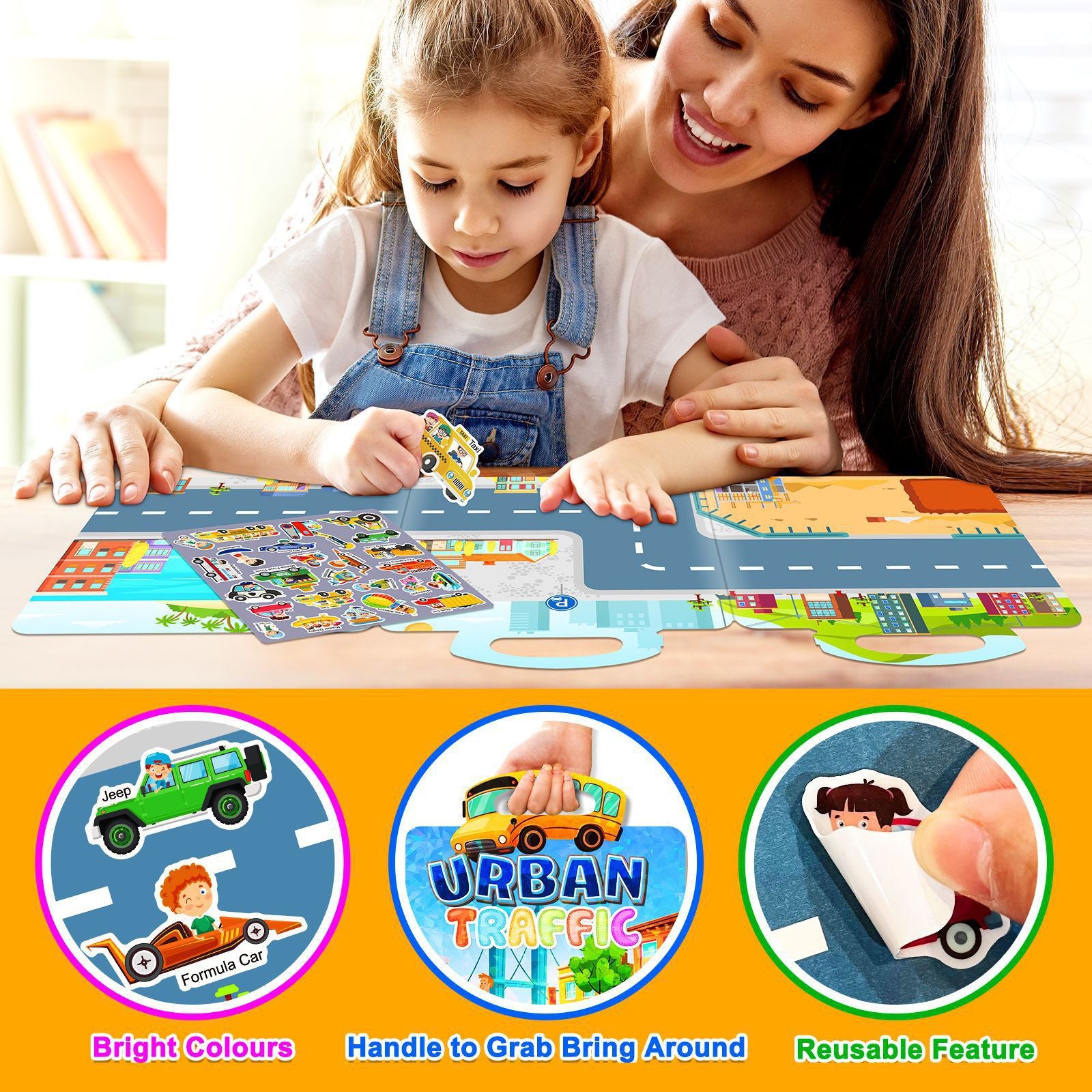 Baby Gel Stickers: Silent Educational Toy for Kids