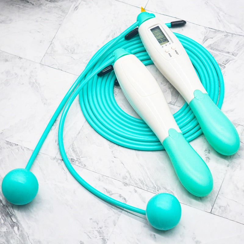 Smart Jump Rope with Timer for Kids and Adults