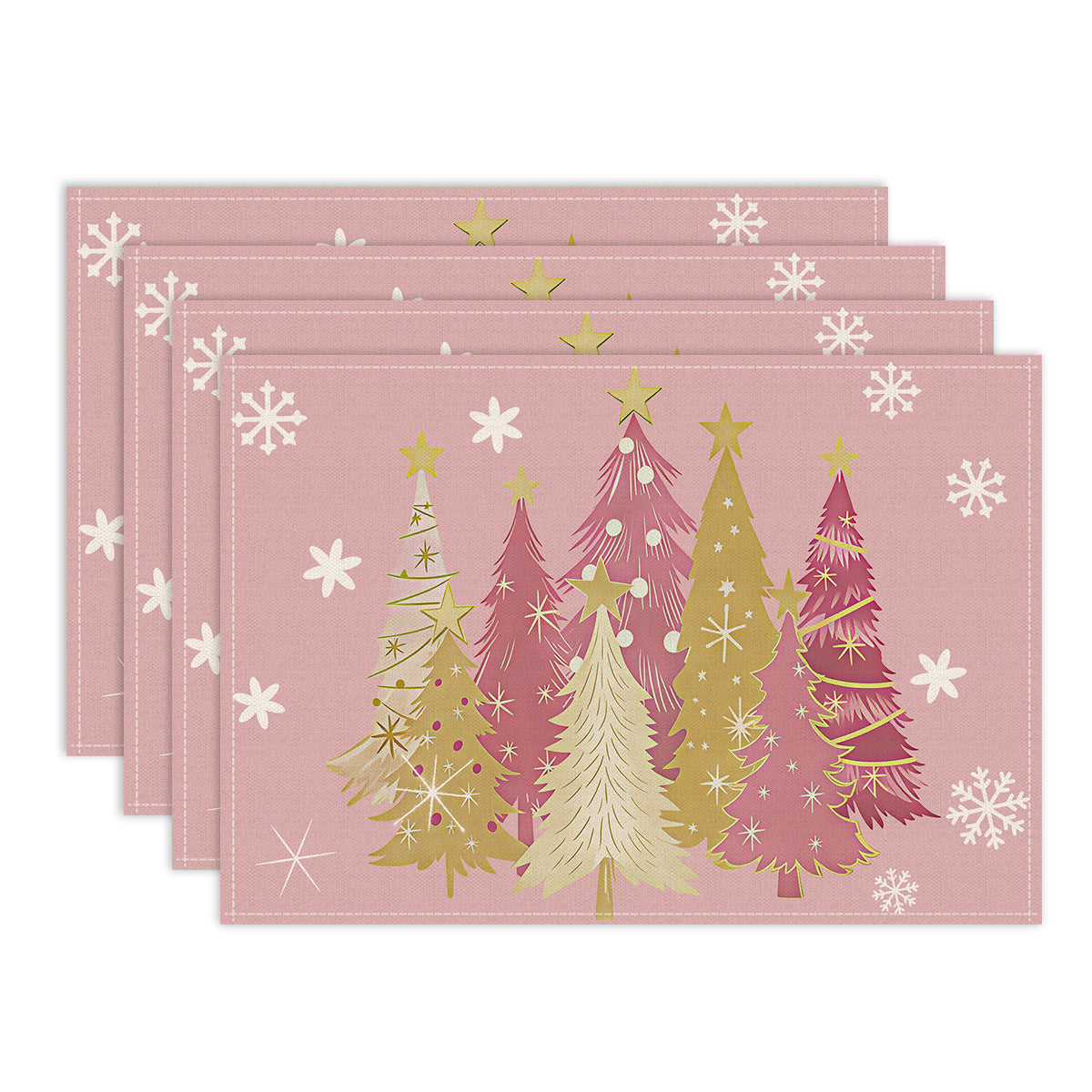 Christmas Table Mat: Holiday Dinnerware & Party Decoration