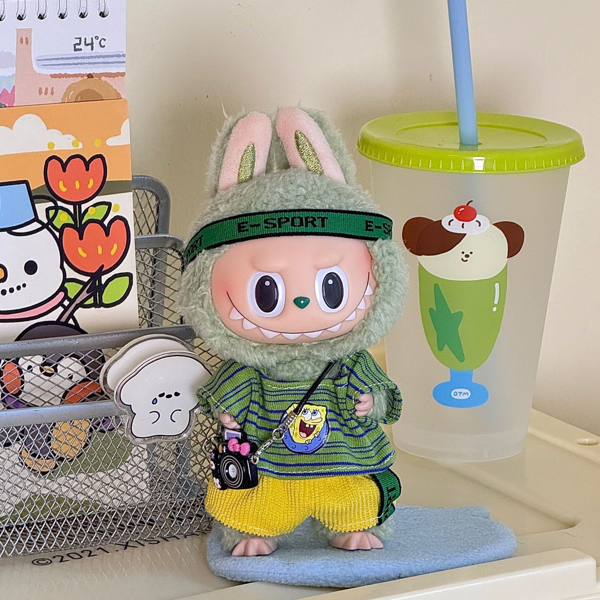 Ropa para Muñecas Labubu de 17cm – Modelos de Pie y Sentado (Muñeca no incluida)