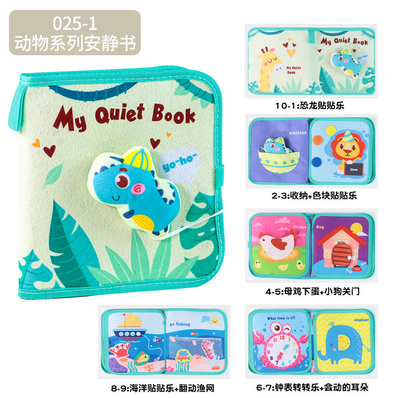 Libros de Tela para Bebés 0 a 3 Años – Educativos y Sensoriales