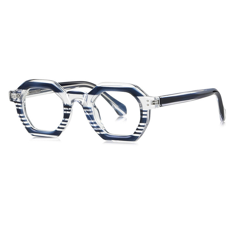 Gafas Hexagonales Retro Unisex con Protección Luz Azul