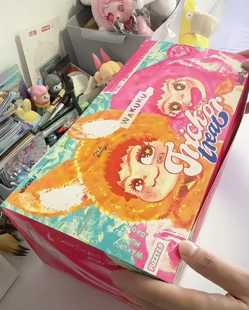 WAKUKU Party Series Plush and Resin Collectible Figures with Surprise Boxes