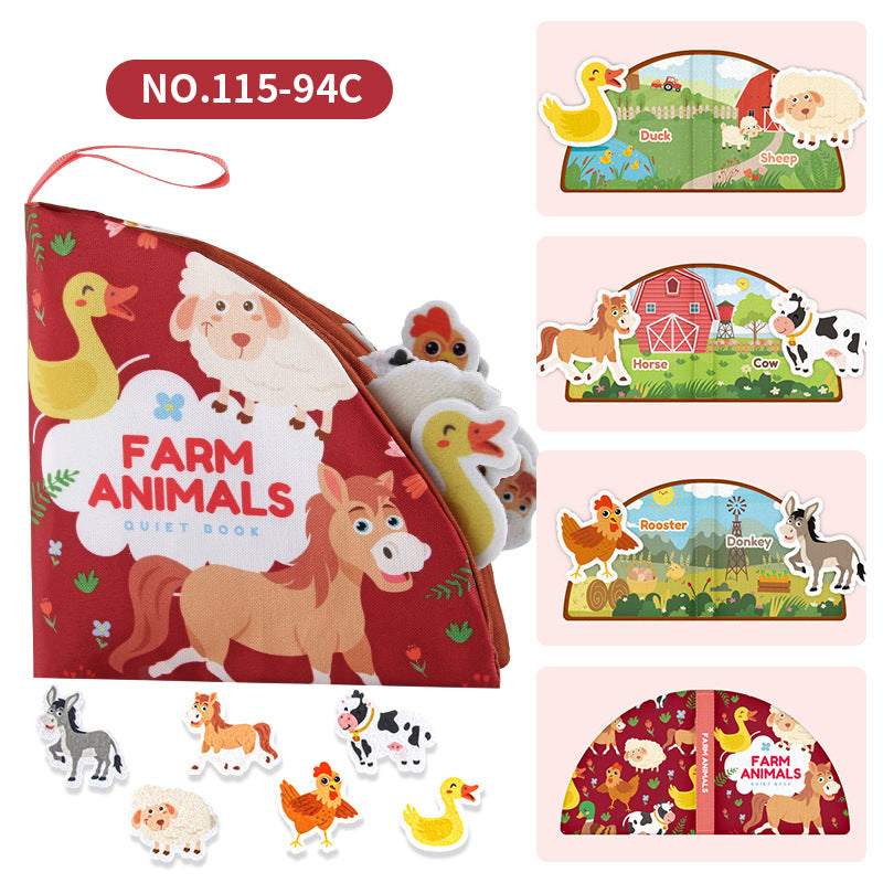 Libros de Tela para Bebés 0 a 3 Años – Educativos y Sensoriales