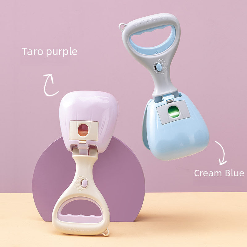 Recogedor Portátil de Excrementos para Perros con Dispensador de Bolsas