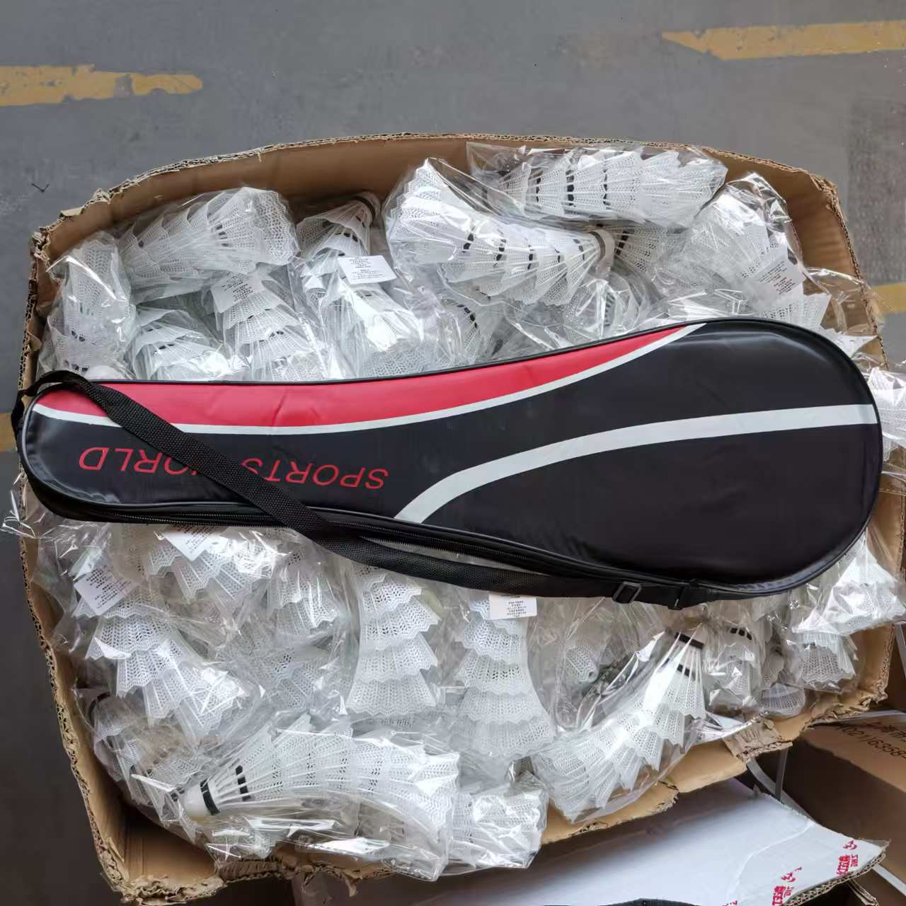 Bolsa para Bádminton de un Solo Hombro – Funda para Raquetas con cargadera