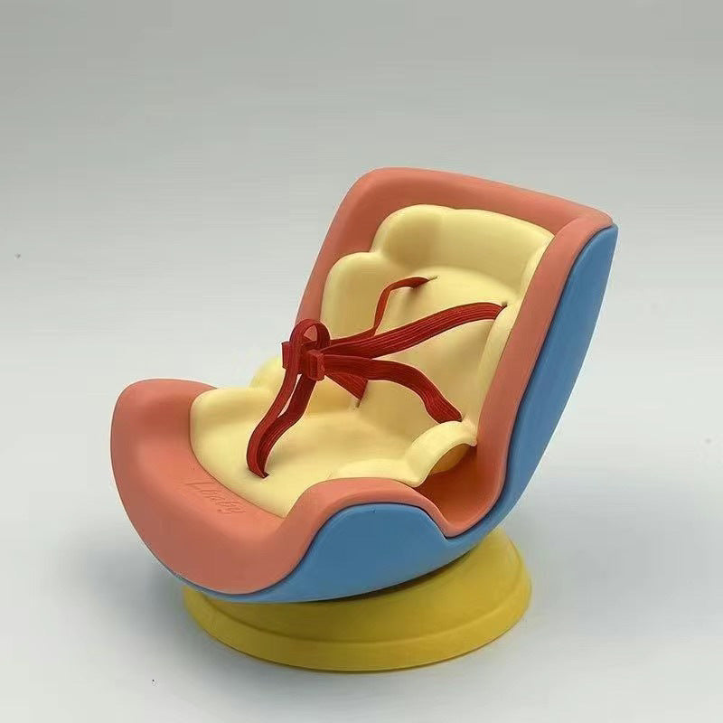 Asiento de auto para muñeca Labubu – Decorativo para Rejilla de Ventilación