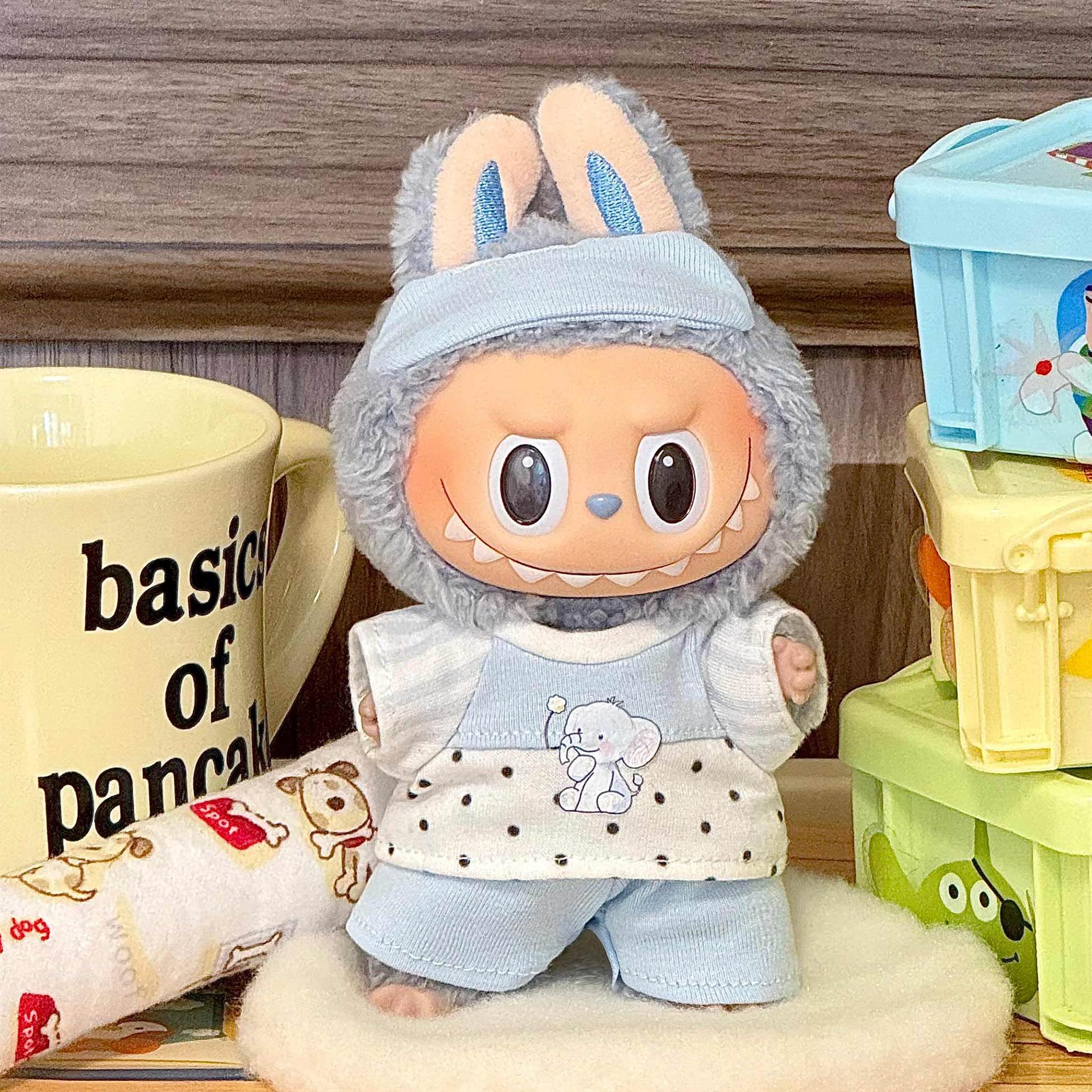 Ropa Kawaii para Muñecas Labubu de 17cm – Accesorios Adorables (Muñeca no incluida)