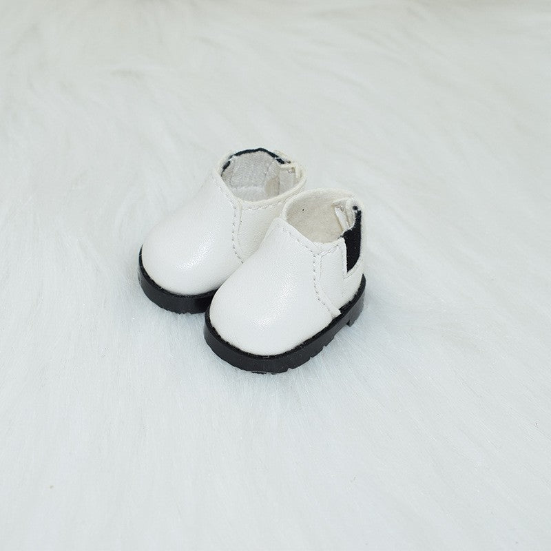 Botines blancos para muñecos Labubu de 17CM, accesorios versátiles para vestir muñecos y figuras de acción coleccionables.