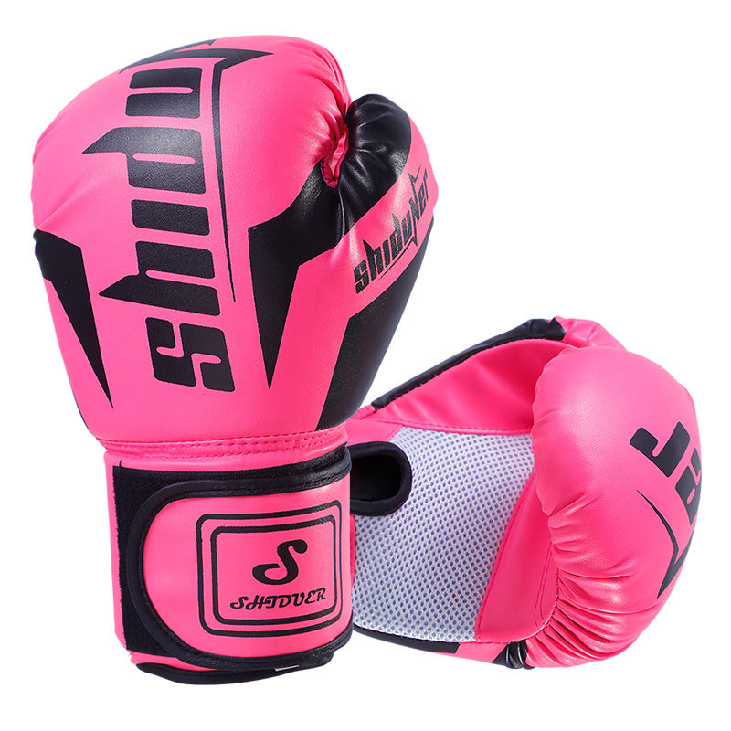 Guantes de Boxeo Profesionales para Adultos: Guantes de Entrenamiento para Hombres, Mujeres y Niños, Sanda, Muay Thai, Combate y Sacos de Boxeo