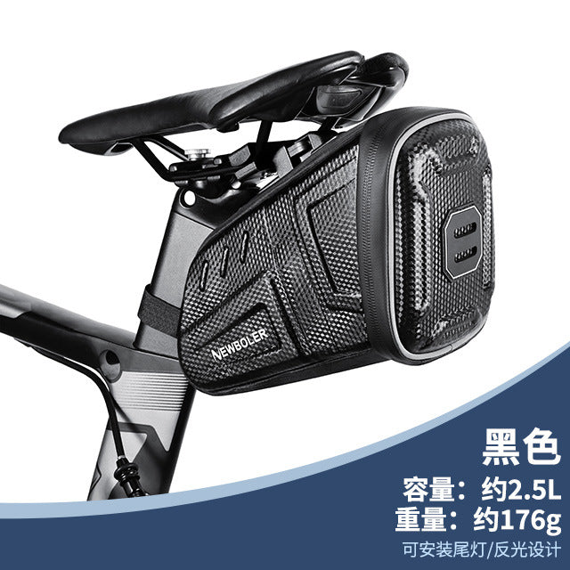 Bolsa de Sillín para Bicicleta: Impermeable, Resistente y de Gran Capacidad