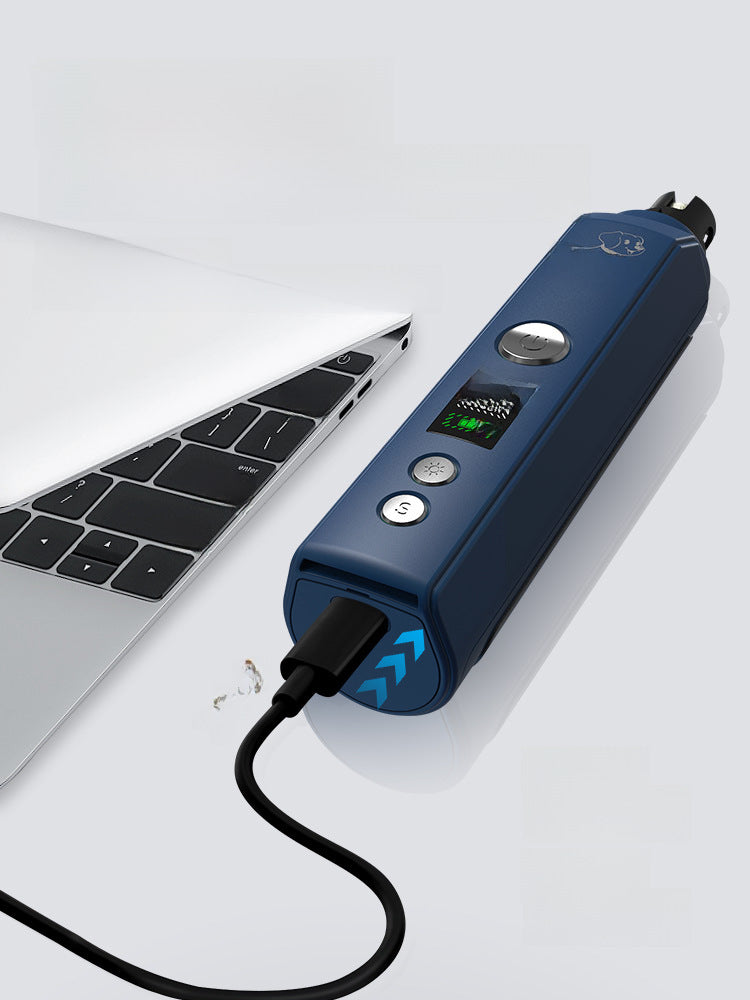 Cortaúñas Eléctrico para Mascotas: Lima de Uñas con Mango Antideslizante, para Perros y Gatos