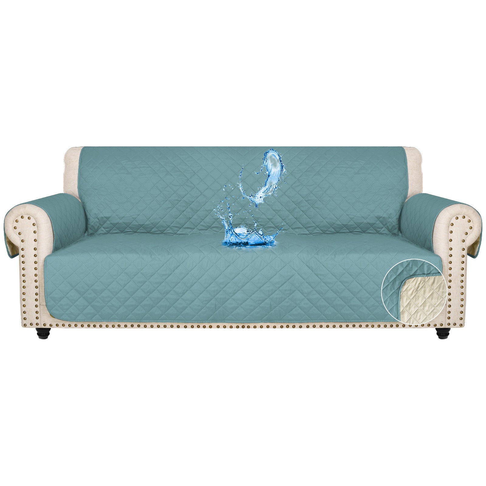 Cubre Sofá Impermeable y Antideslizante para Mascotas - Protector de Muebles