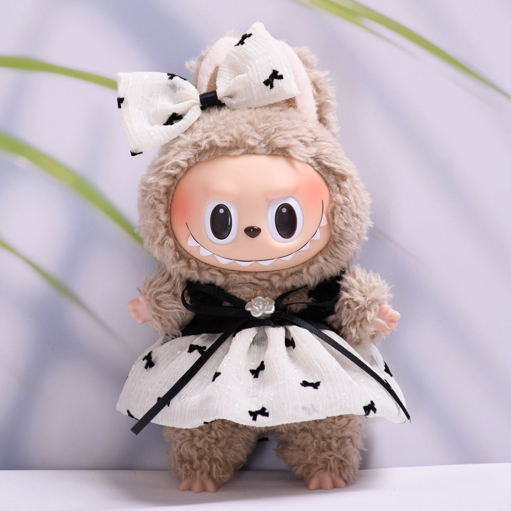 Stitch Story: Compatible with Labubu, Clothing Set, Accessories for 17cm Dolls, Accessories for Labubu (No Doll)