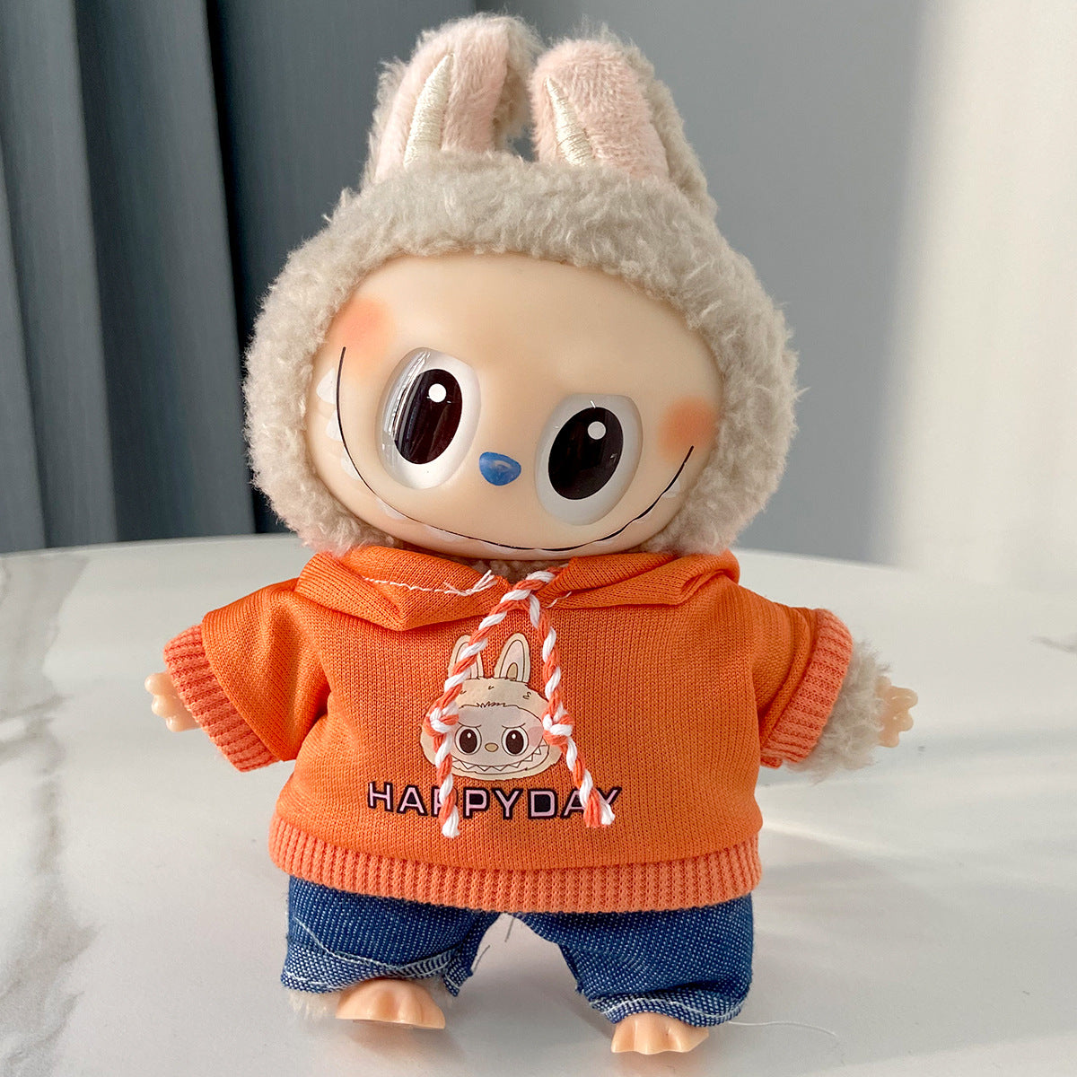 Ropa para muñecas estilo boho chick, para Muñecas Labubu de 17cm (Muñeca no incluida)