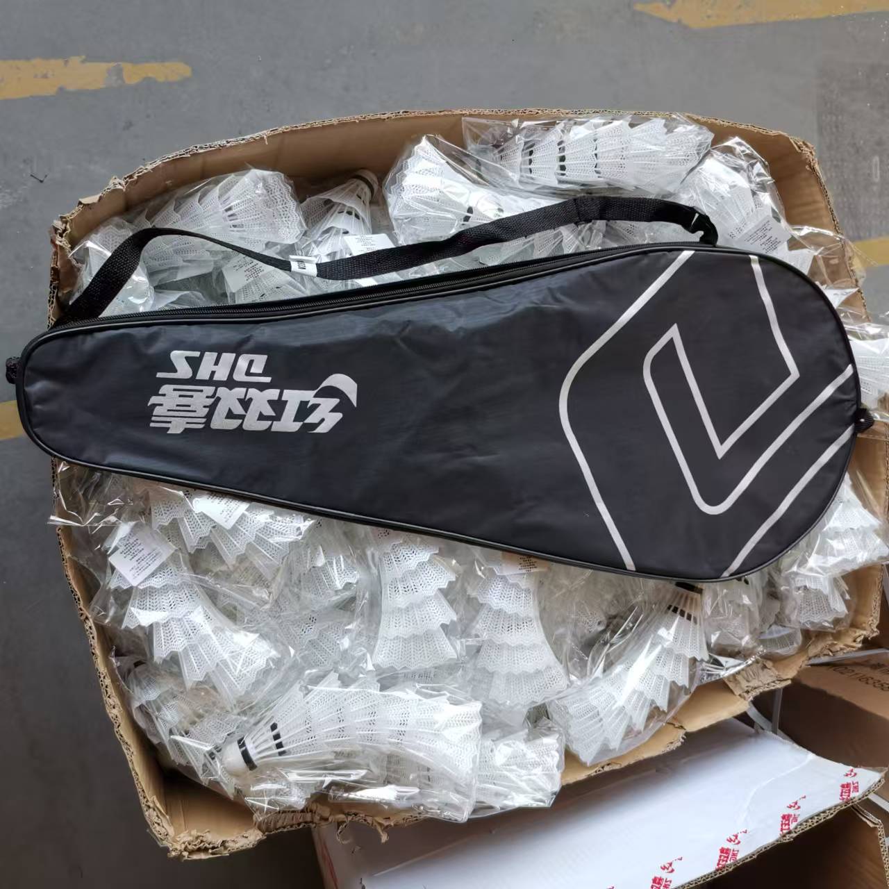 Bolsa para Bádminton de un Solo Hombro – Funda para Raquetas con cargadera