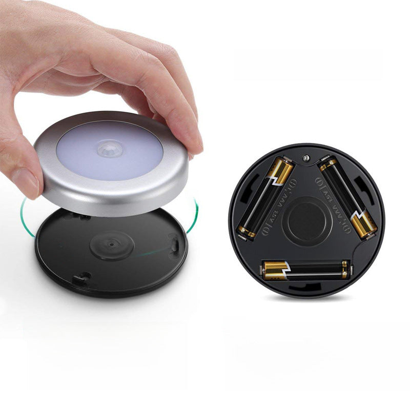 Set de 3 Luces Nocturnas con Sensor de Movimiento: Iluminación Inteligente para Armarios, Escaleras y Mesita de Noche, Control Fotosensible