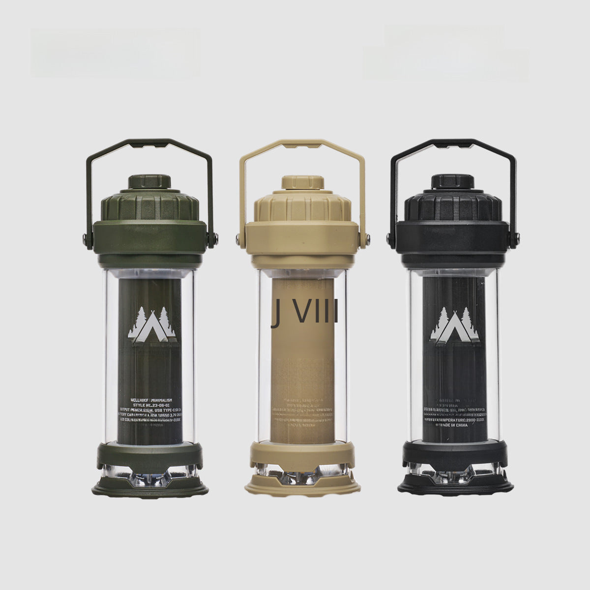 Lámpara de Camping Recargable USB – Luz LED Portátil para Tienda y Actividades al Aire Libre