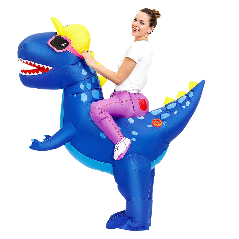 Disfraz Inflable de Dinosaurio y Otros Animales para Niños y Adultos