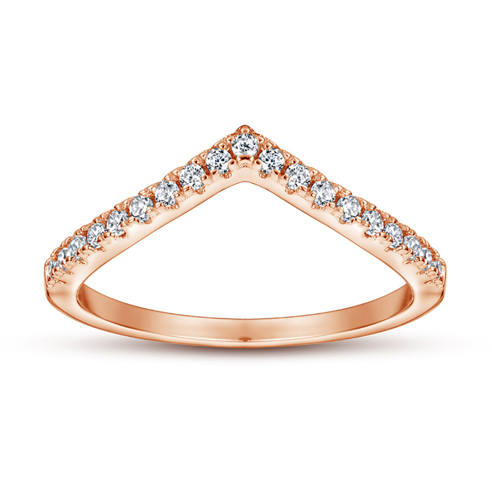 Argolla para Mujer en Plata 925 – Incrustación Completa con Piedras Brillantes Tipo Diamante