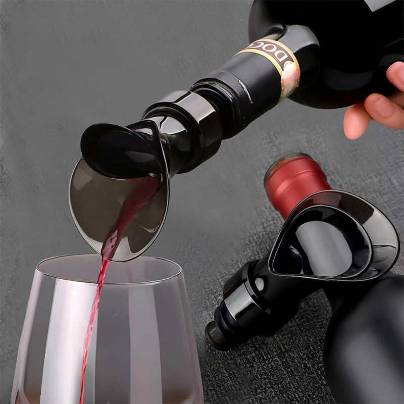 Herramienta de Vino: Abrebotellas 2 en 1 con Vacío y Dispensador para Vinos