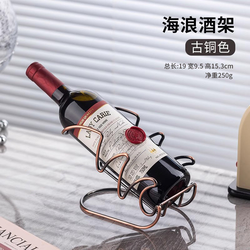 Estante para Vino: Soporte para Copas de Vino y Copas de Pie, Estante Colgante de Lujo para Casa