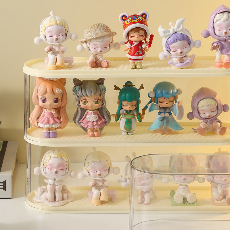 Estante Acrílico para Figuras de Colección – Compatible con POPMART, LEGO y Mini Blind Box