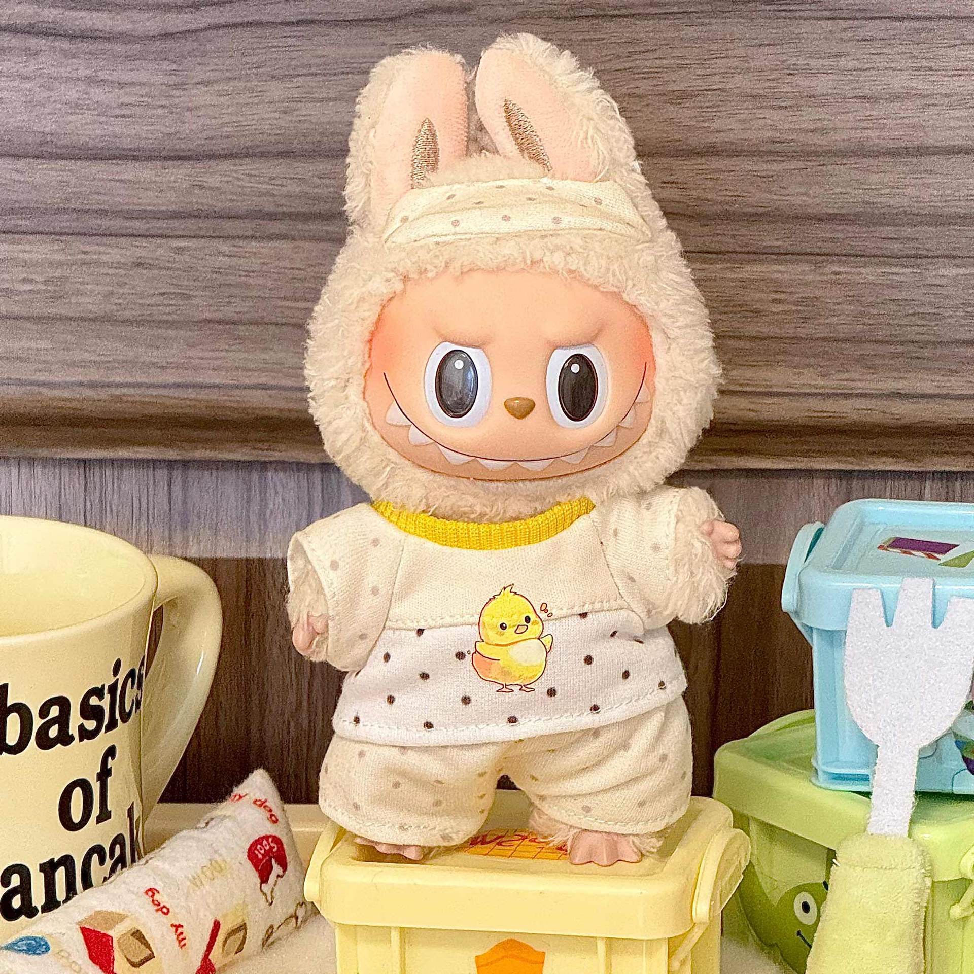 Ropa Kawaii para Muñecas Labubu de 17cm – Accesorios Adorables (Muñeca no incluida)