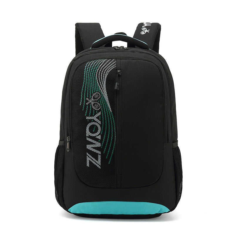 Mochila de Bádminton Unisex – Bolsa de Hombro para 3 Raquetas con Compartimentos Funcionales