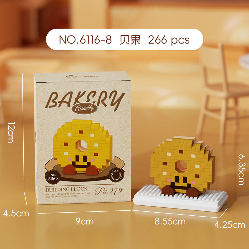 Lego Compatible Food Building Blocks: Kids' Gift for Children's Day