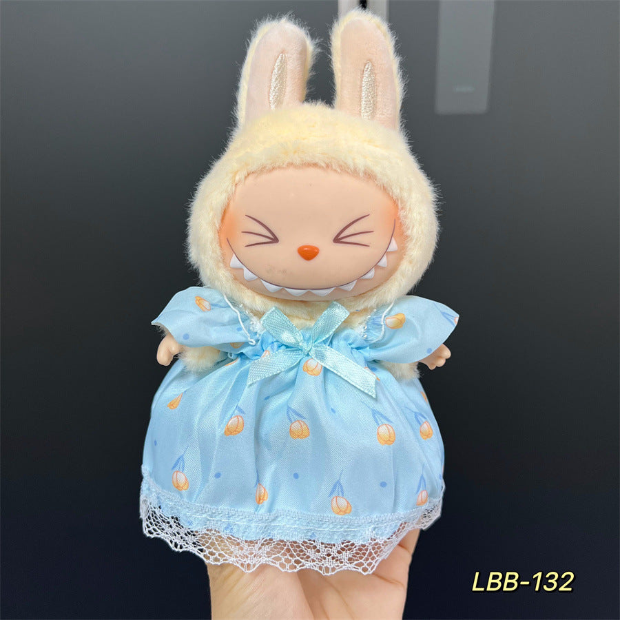 Luxury Style: Compatible with Labubu, Clothing Set, Accessories for 17cm Dolls, Accessories for Labubu (No Doll)