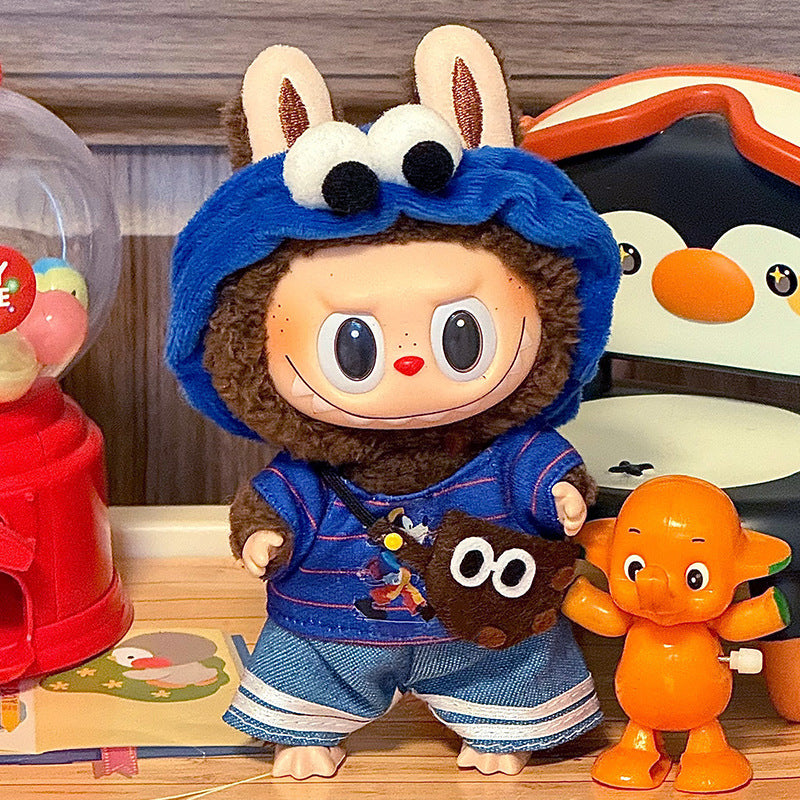 Ropa Kawaii para Muñecas Labubu de 17cm – Accesorios Adorables (Muñeca no incluida)