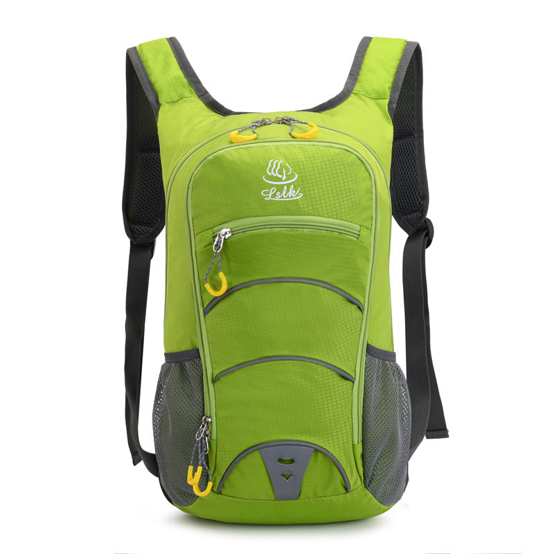 Mochila de senderismo: bolsa de ciclismo ligera con compartimento para agua, ideal para viajes y camping