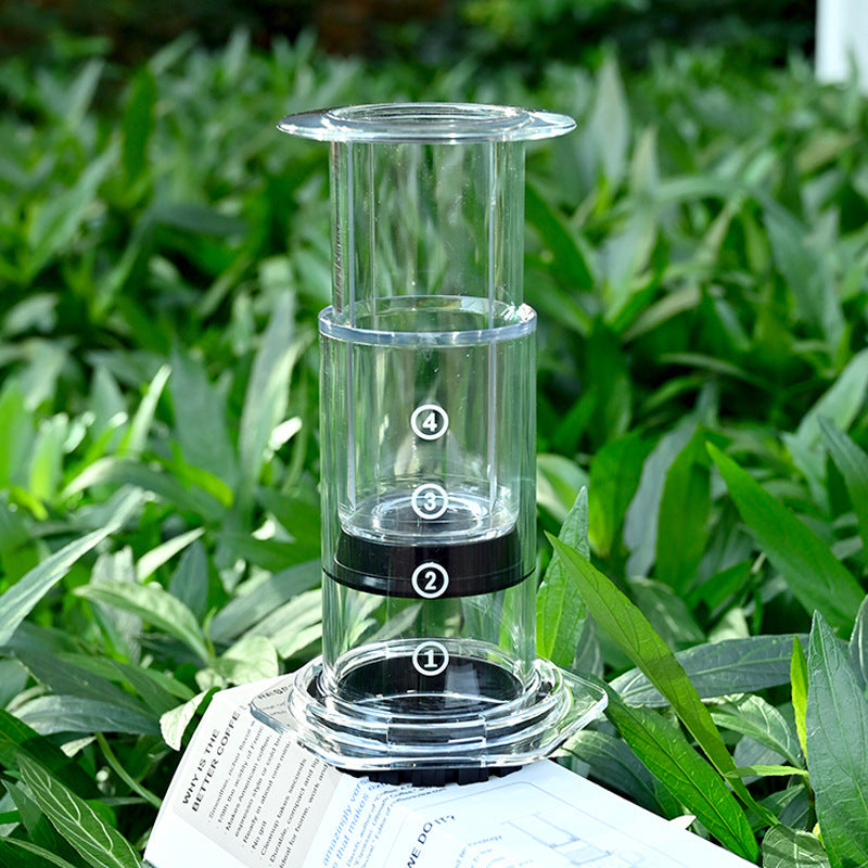 Cafetera Portátil a Presión para Café en Camping o Playa