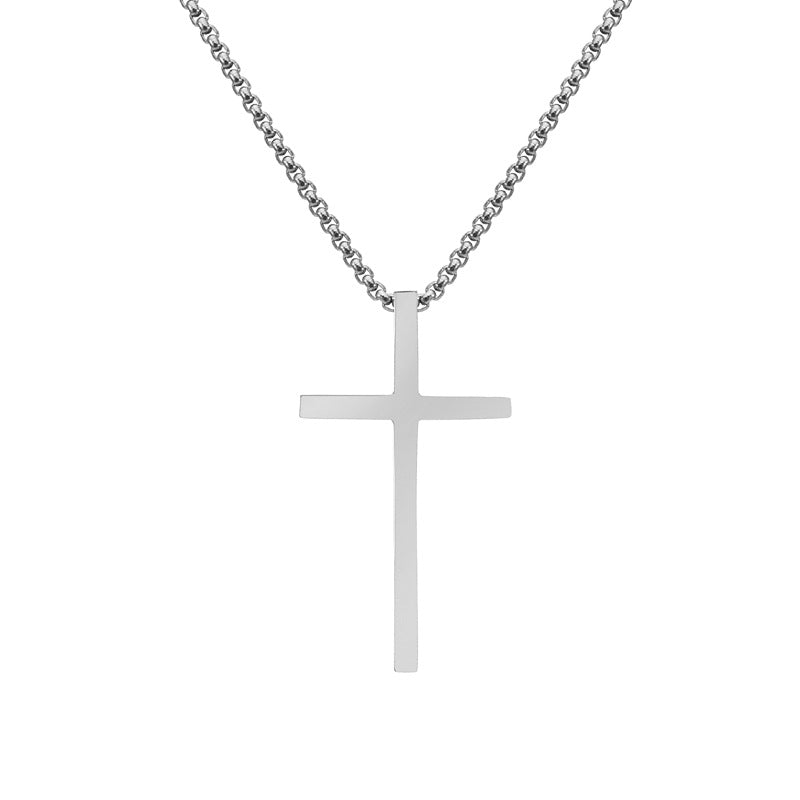 Cadena de Cruz para Hombre – Crucifijo Protector y Versátil